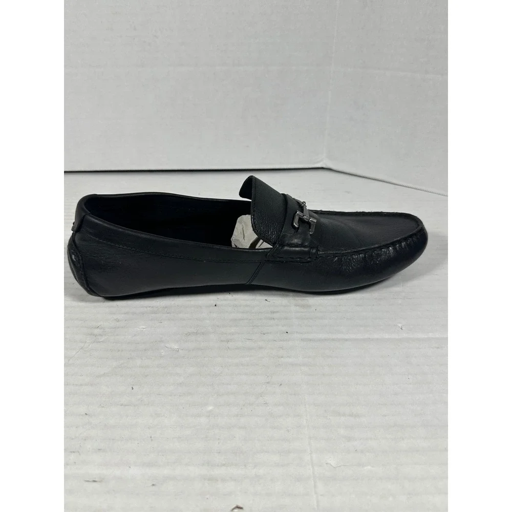 Cole Haan Somerset Driver‎ Mens 12 M Black Leather Bit Loafers C25980 Slip On